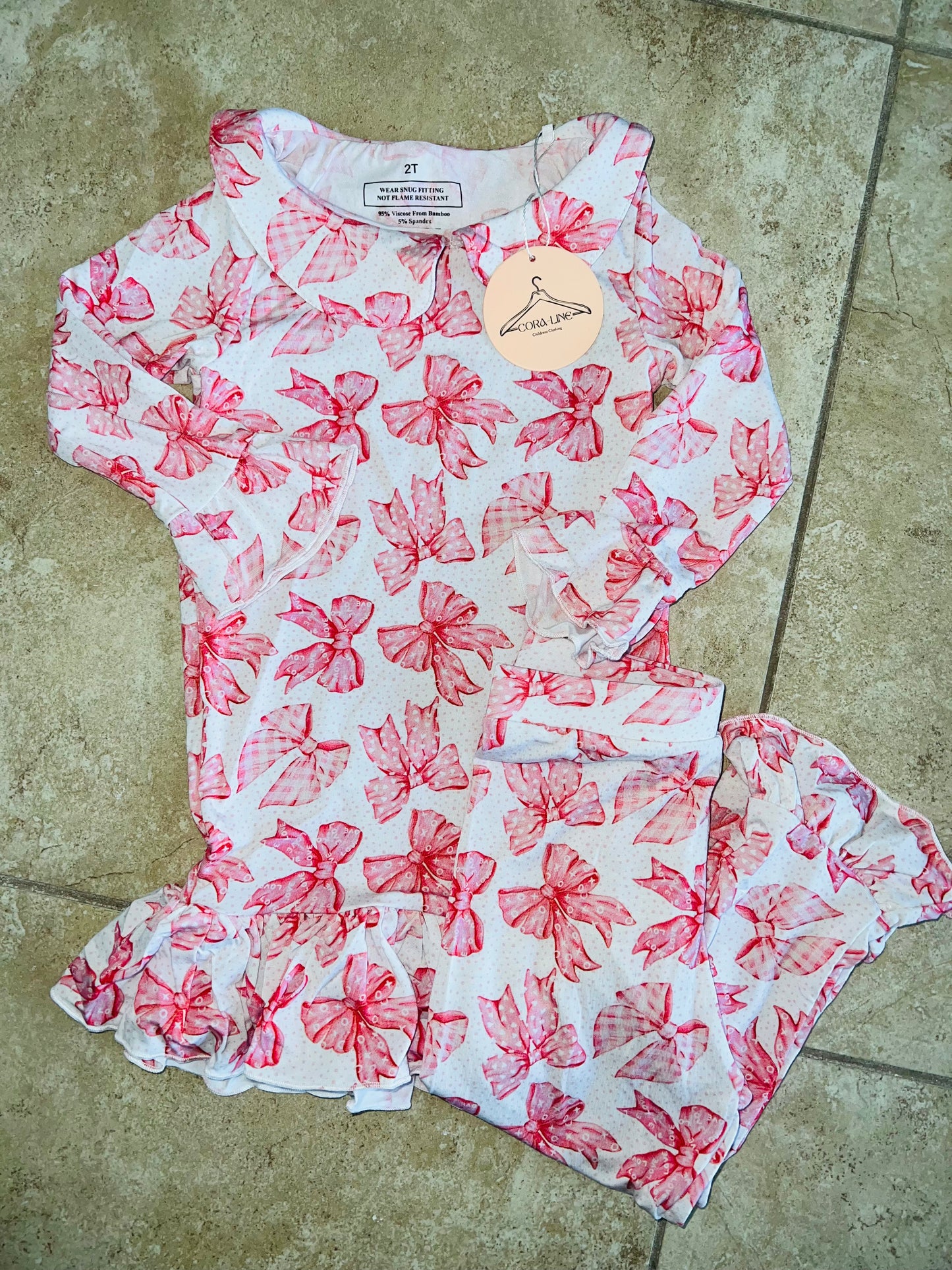 XOXO Ruffle Pant Set