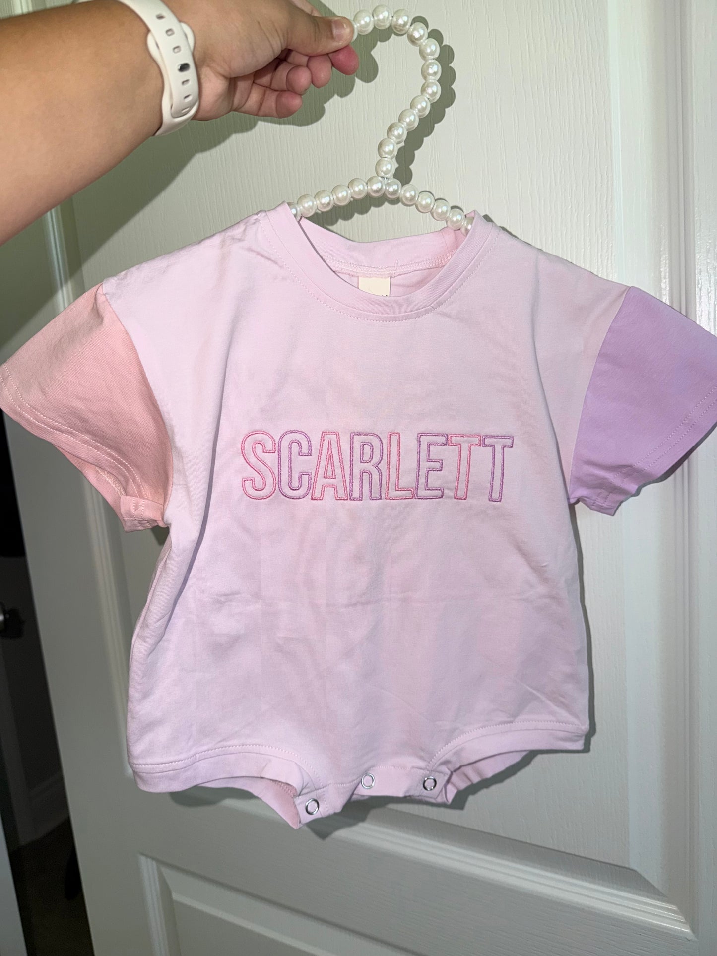 Pink ColorBlock Bubble