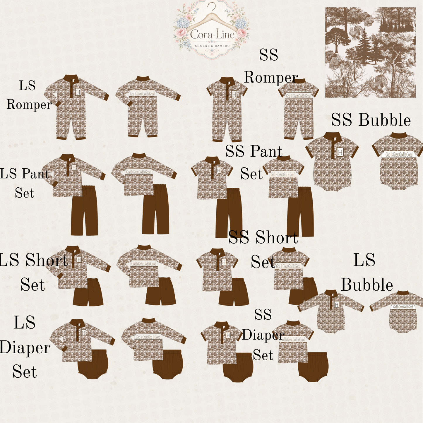 Turkey Toile Collection// ETA: Oct.