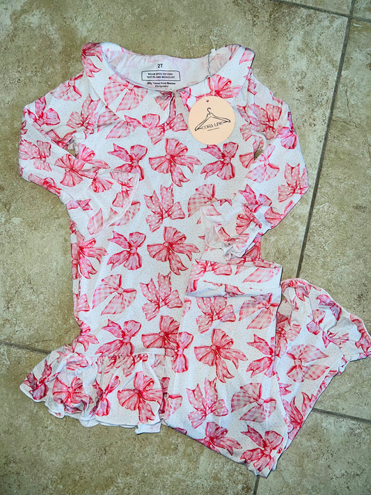 XOXO Ruffle Pant Set