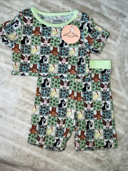 Little Bear Short Set