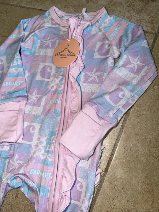 Cowgirl Carhartt Ruffle Shortie