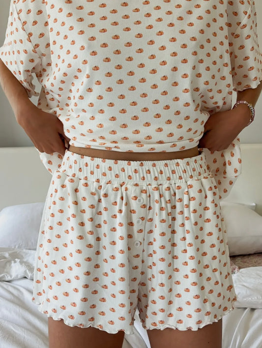 Autumn Pumpkins Shorts