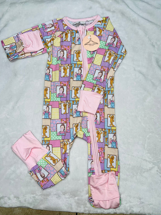 Pink Mrs.Rachel Zippy