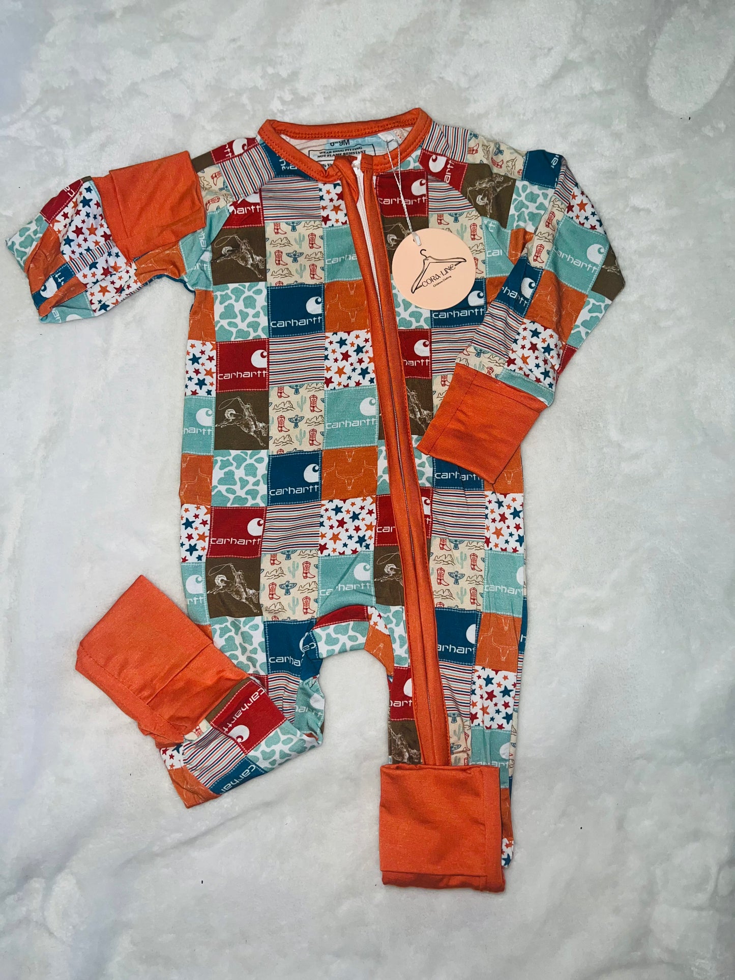 Dusty Carhartt Patchwork Zippy