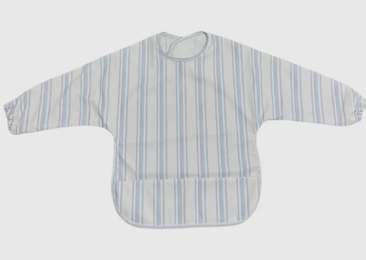Blue Stripes Catch All Bib