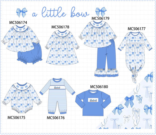 A Little Bow Collection GIRLS DIAPER SET