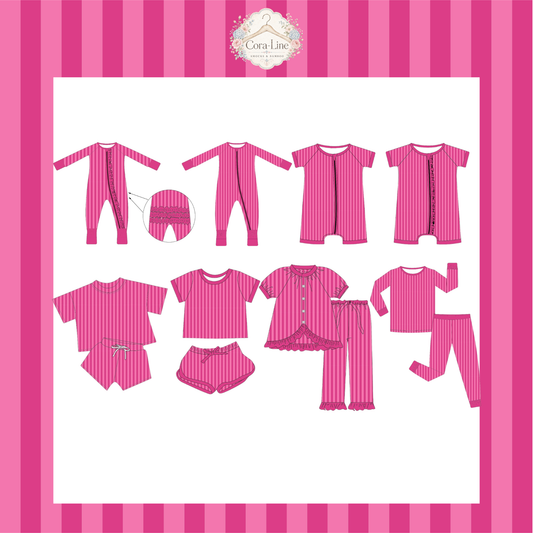 Hot Pink Stripes Collection (ETA:FEB.)
