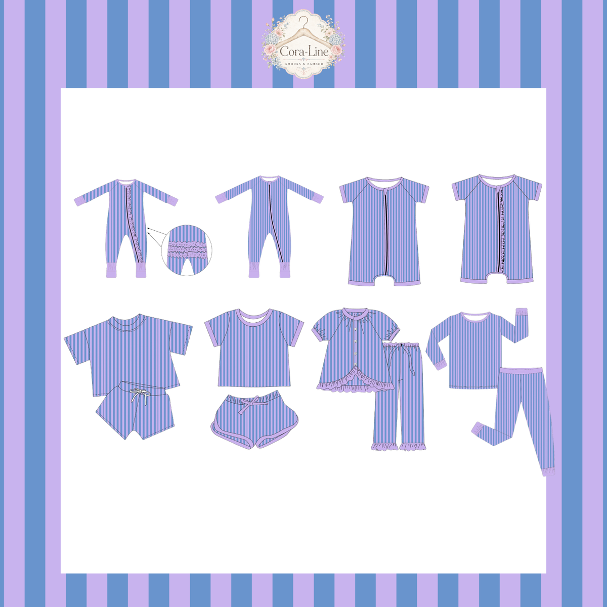 Double Purple Stripes Collection (ETA:FEB.)